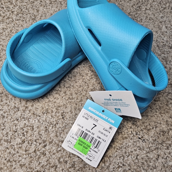 Reef Kids Sandals - Bright Blue - Picture 1 of 1